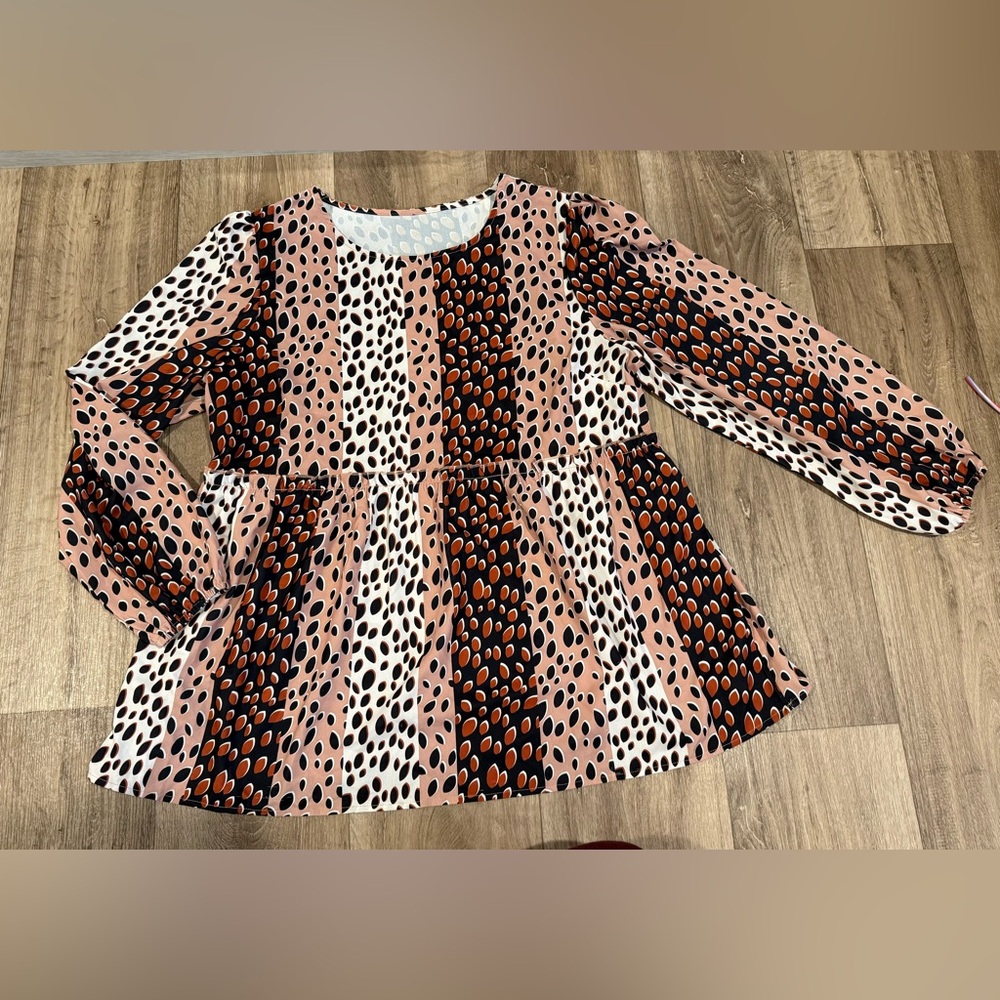 Stylish Leopard Print Ladies Top